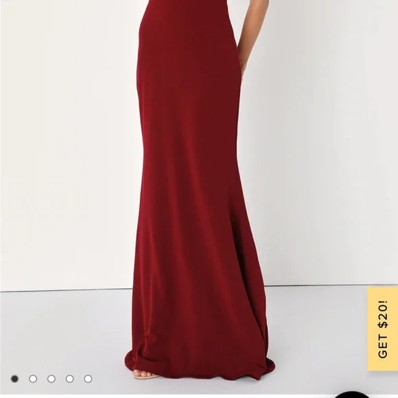Lulus Infinite Glory Wine Red Maxi Dress - Picture 2 of 10